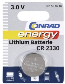 Batteria litio 2330 cr2330 3v